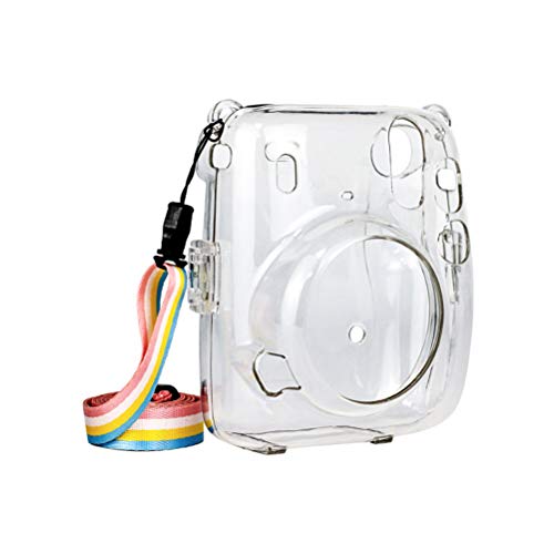 LEDMOMO Capa protetora transparente para ombro a tiracolo, antiarranhões, à prova de choque, capa de