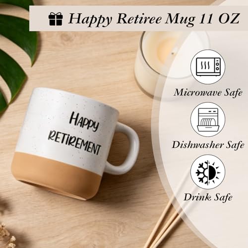 Taza de café divertida para jubilación 11oz miniatura 7