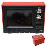 Taille compacte à l'échelle 1:12 : Fabriqué avec précision à l'échelle 1:12, ce mini téléviseur s'adapte parfaitement à tous les meubles de maison de poupée standard, ce qui en fait un complément idéal à votre collection de miniatures et à vos projets de bricolage.