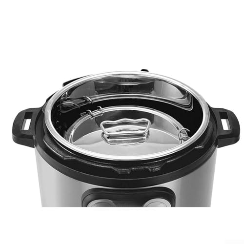 Panier vapeur acier inoxydable 304 avec couvercle et support de cuisson inclus grand format