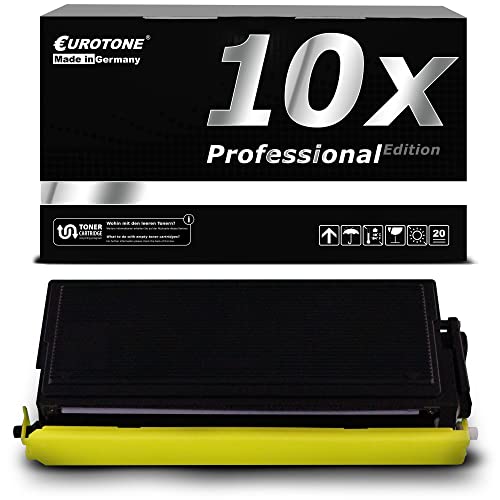 Toner compatible Brother HL1230 HL1430 EuroPro lot de 10 remplace TN6600