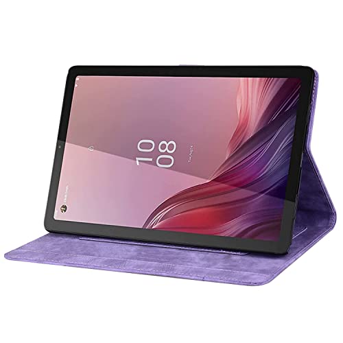 Rosbtib Case for Lenovo Tab M9 HD 9 Inch (TB-310FU) PU Leather Flip Case Stand TPU Cover Protective Case with Card Slot for Lenovo Tab M9 2023 - Image 4