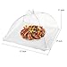 (Set of 4) Large Pop-Up Mesh Screen Food Cover Tents - Keep Out Flies, Bugs, Mosquitos - Reusable