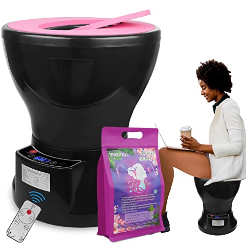 Image of TOKPELA Yoni Steam Pot, Yoni Steam Kit, V Steam at Home Kit with 20 Bags Yoni Herbs, Yoni Seat for Women V Cleaning, Ph Balance, Postpartum Care and more