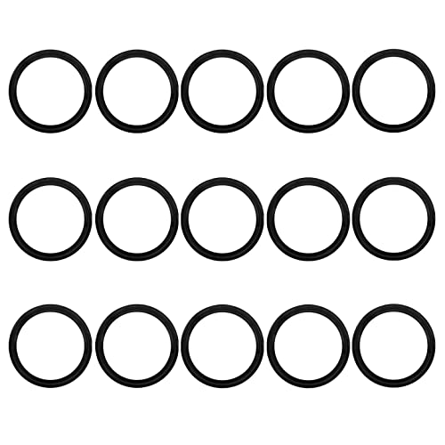 Image of DERNORD 3 inch Tri Clamp EPDM Sanitary Gasket Fits Tri-Clover Type Ferrule (Pack of 15)