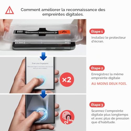 Protégez votre vie privée avec le verre anti-espion Spigen pour Galaxy S25 Plus