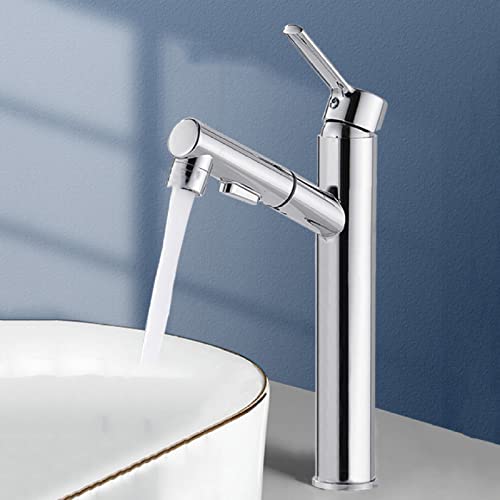 Robinet de lavabo extractible pour simplifier la routine matinale de toute la famille