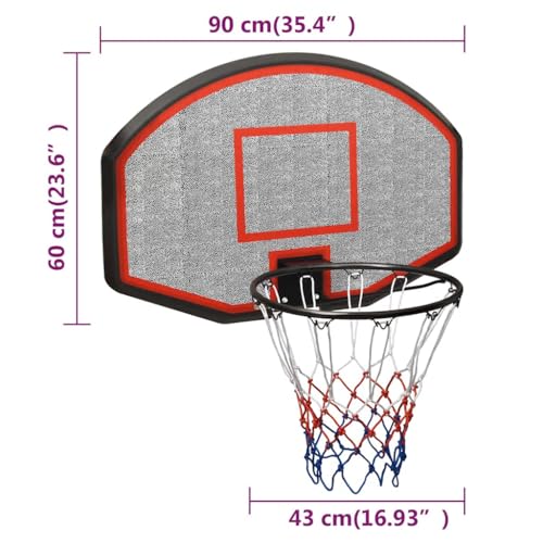vidaXL Panneau de basket 90x60 - vue 5