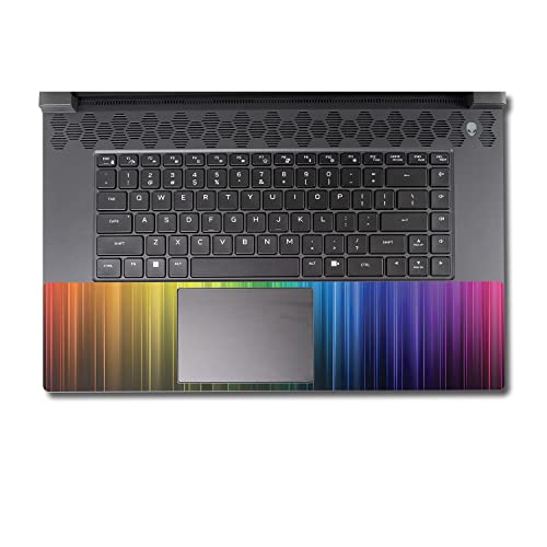 Image of MightySkins Skin Compatible with Alienware M17 R5 (2022) Full Wrap Kit - Rainbow Streaks | Protective, Durable, and Unique Vinyl Decal wrap Cover | Easy to Apply & Change Styles | Made in The USA