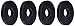 LDR Industries 503 2340 Bolt Washer, Black