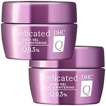 DHC Medicated Q Quick Gel Moist & Whitening Set of 2 200 Grams (x1)