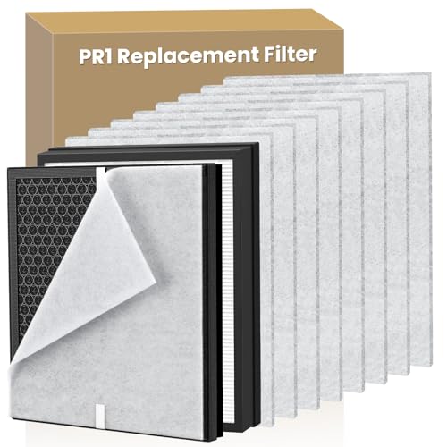Image of 2 Pack PR1 Replacement Filter Compatible with Mooka PR1 Air Purifier
