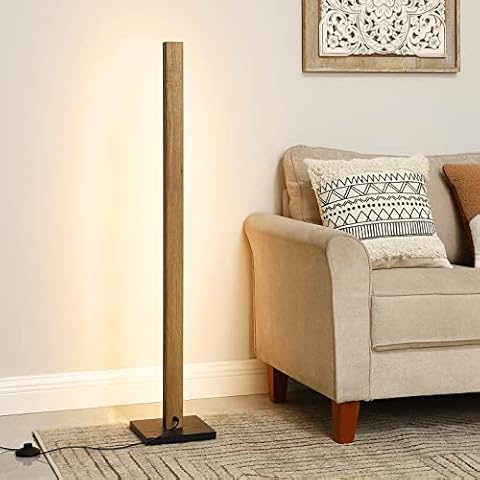 EDISHINE Stehlampe Wohnzimmer, LED Stehlampe Dimmbar Cover