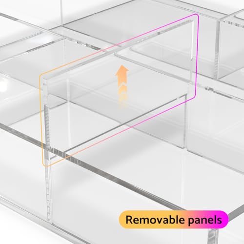 Image of HIIMIEI Acrylic Drawer Organizer (12'' x 12'')