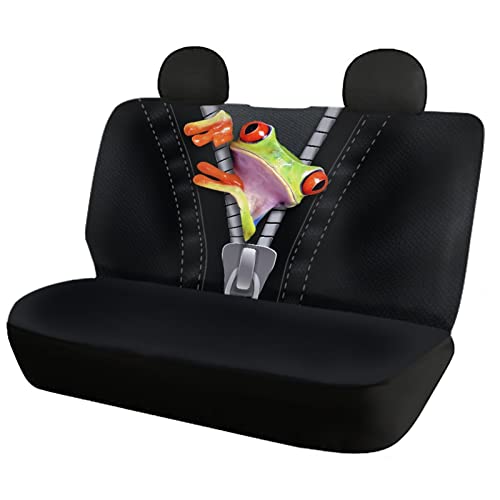 Funny Cartoon Car Headrest Covers 4 Lustige Auto Kopfstützenbezüge - Cartoon Augen Design Cartoon Auto Accessoires