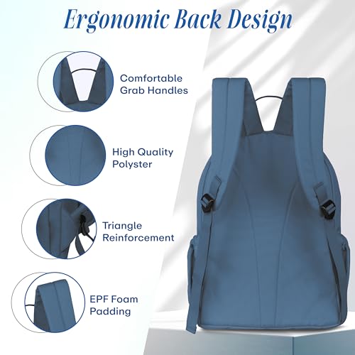 Image of Protecta Spectrum Backpack with 15.6 Inch Laptop Compartment for Men & Women Ideal for Office & College