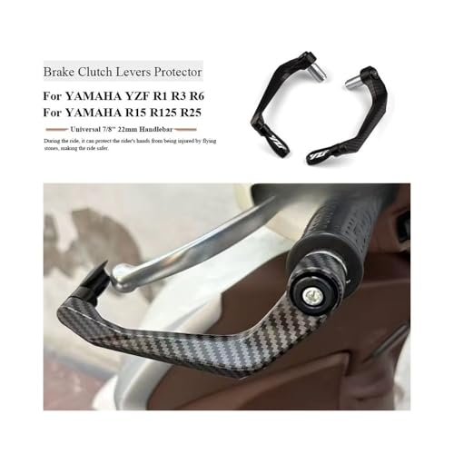 Garde-main moto pour YZF R1 R6 R7 : protection optimale des leviers de frein et d'embrayage - 2