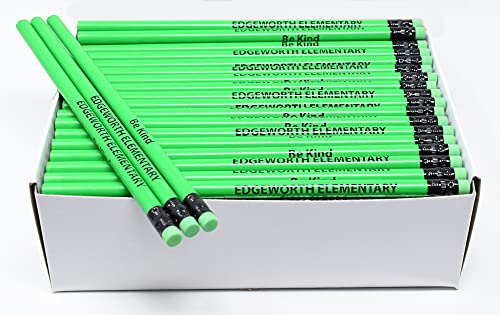 Lápices redondos personalizados Pencil Guy 144 unidades miniatura 1