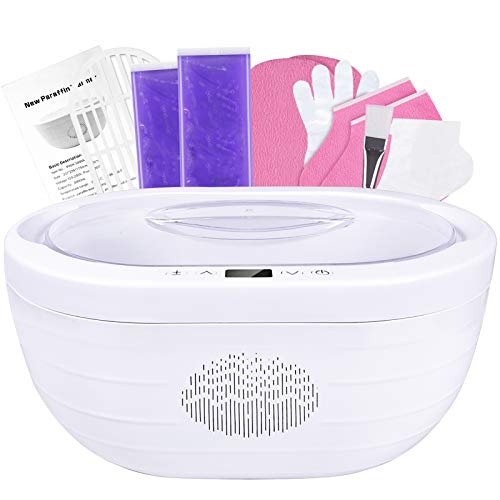 Paraffin Wax Machine for Hand and Feet, Paraffin Baths Wax Warmer Moisturizing Kit Auto-time and Keep Warm Paraffin Hand Wax Machine Soothing Hand & Foot Spa