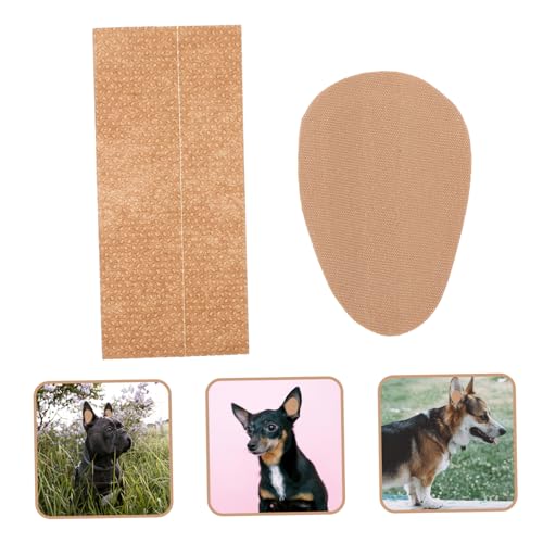 Image of 1Pair Dog Ear Stand Stickers Pet Ear Support for Puppy Correction Safe Lightweight Design Easy to Use for Doberman