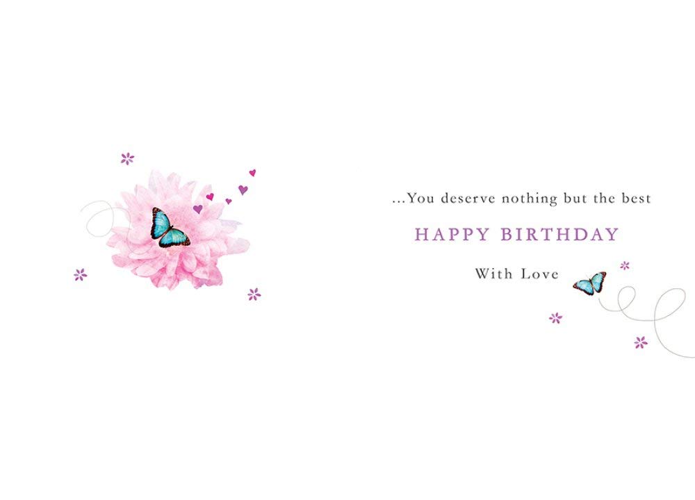 Carte D'anniversaire Traditionnelle - 17,8 X 12,7 Cm - Piccadilly Greetings