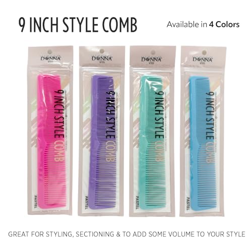 Peine Dual Donna 23.6 cm Plástico Anti-Estático miniatura 3