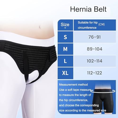Faja de soporte para hernia deportiva para hombre y mujer tamaño S miniatura 2
