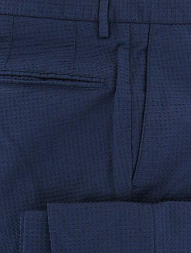 Incotex Navy Blue Other Cotton Blend Pants - Slim2