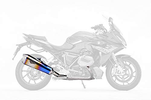  R1250RS用　アールズギア　チタンドラックブルーマフラー Amazon | アールズギア(R's Gear) フルエキゾーストマフラー リアル