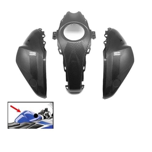 Carénage latéral YZF R3 résistant aux rayures avec cache réservoir carbone - 2