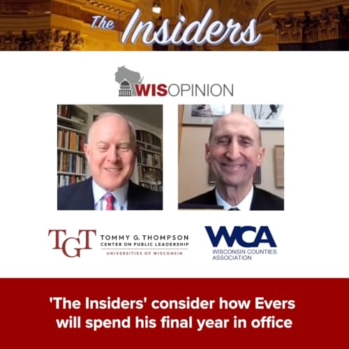 'The Insiders' consider how Evers will spend his final year in office cover art