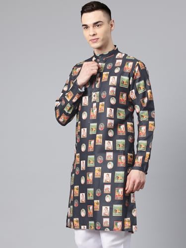 Image of Luxrio Kurta Set for Men Cotton Blend Kurta with Pyjama Set Ethnic Set