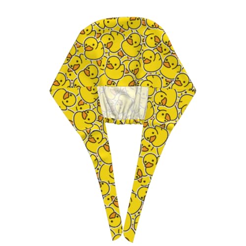 Image of Surgical Caps Men Women, Scrub Cap with Sweatband Adjustable | Tie Back Nurse Cap, Nursing Breathable Working Hat, Scrub Cap, Medical Hats
