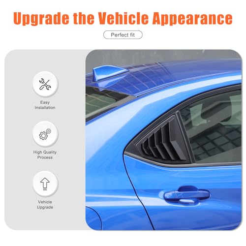 Housses de persiennes latérales pour Subaru WRX protégeant des UV avec style - 5