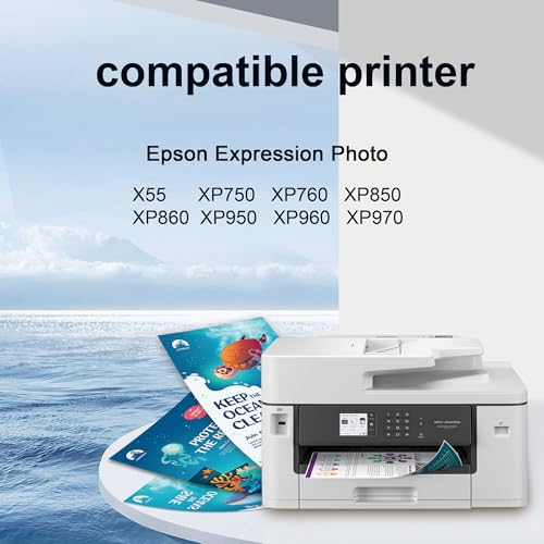 Uiprint 24XL Compatible Ink Cartridges Replacement for Epson 24 XL for Expression Photo XP-970 XP-55 XP-950 XP-860 XP-960 XP-750 XP-760 XP-850 Printer(18-Pack) - Image 3