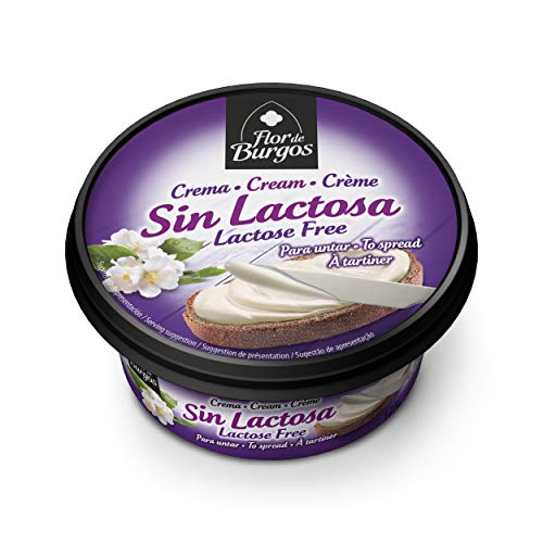 Flor de Burgos Crema de Queso sin Lactosa, 125g