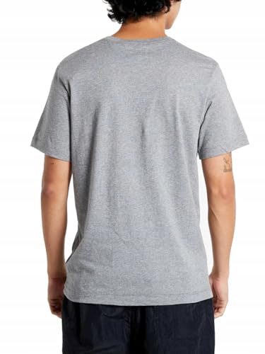NIKE M J Jumpman EMB SS Crew T-Shirt, Carbon Heather/Black, Hombre