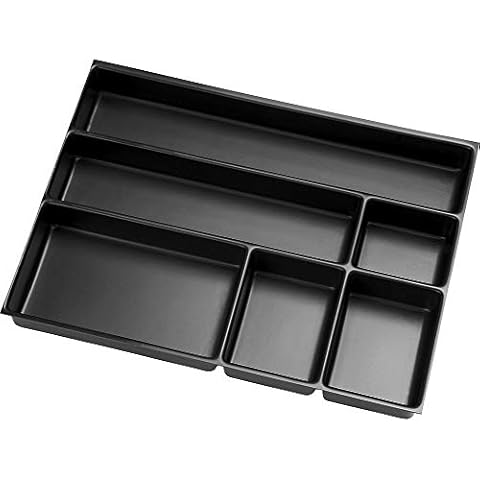 BISLEY MultiDrawer Stationery Insert A3 for A3 Drawers H 87, 51 mm, Metal, 800 Plastic, 42.5 x 31 x 8.3 cm Cover