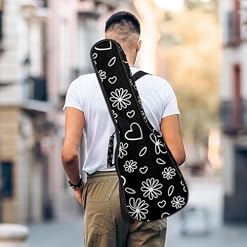 JRHEJTHH Housse imperméable durable pour ukulélé avec épaules réglables pour ukulélé de 53,3 cm, 58,4 cm, 61 cm d’épaisseur, motif léopard, rose, Multicolore., 25.9x9x3.1in/66x23x8cm, Moderne - Les Beatles, Paul McCartney, John Lennon, RIngo Starr, George Harrison JRHEJTHH Housse imperméable durable pour ukulélé avec épaules réglables pour ukulélé de 53,3 cm, 58,4 cm, 61 cm d'épaisseur, motif léopard, rose, Multicolore., 25.9x9x3.1in/66x23x8cm, Moderne – Image 5