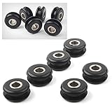 GZYF Motorcycle Gas Fuel Tank Rubber Grommets Bushing Kit for Harley Softail 1984-1999, FXWG 1985-1986