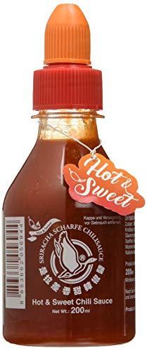 Flying Goose, Salsa de chile (picante y dulce) - 24 de 200 ml. (Total 4800 ml.)