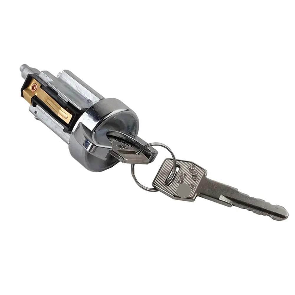 Zhjlut One Color Car Lock Cylinder Compatible With F-250 F-350 For Bronco For Ranger E5tz11582a E5tz-11582-A Car Ignition Lock Cylinder With 2 Keys