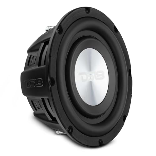 DS18 PSW10.2D Shallow Mount Subwoofer (8 Dual 4 Ohm)