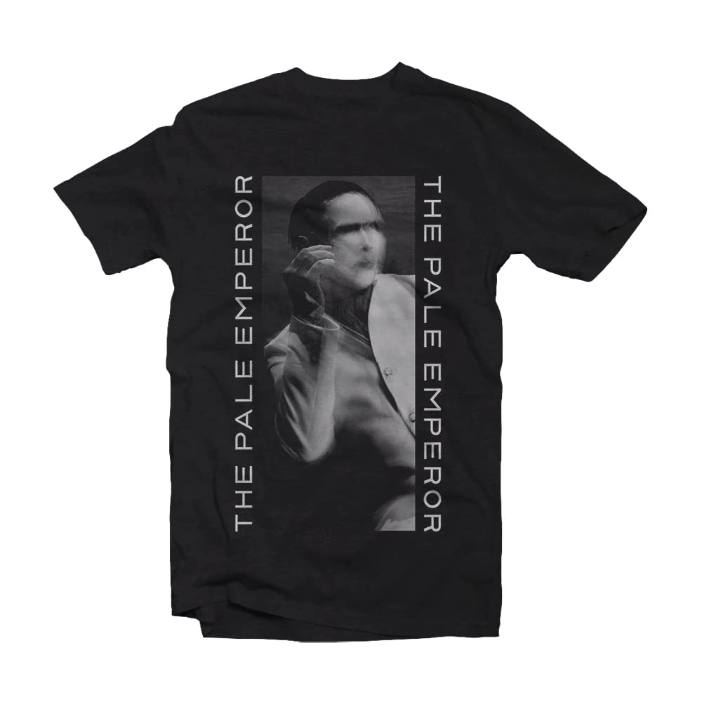 Marilyn Manson Men's The Pale Emperor Short Sleeve T-Shirt, Black, Medium