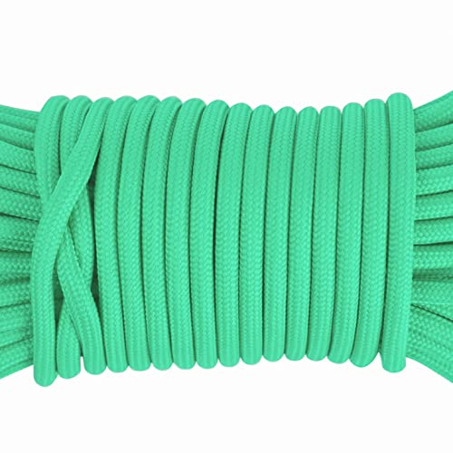 Image of 550 para Cord Parachute Survival Cord Rope Spec Type III 7 Strand Paracord Rope, Military Grade Nylon 4mm Diameter (Mint, 20)
