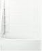 STERLING 71100112-0 Ensemble AFD Bath Tub and Shower Kit, 60-Inch x 36-Inch x 74.25-Inch, White