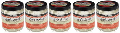 Aunt Jackie's Don't Shrink Flaxseed Elongating Curling Gel, 15 oz (Pack of 5)