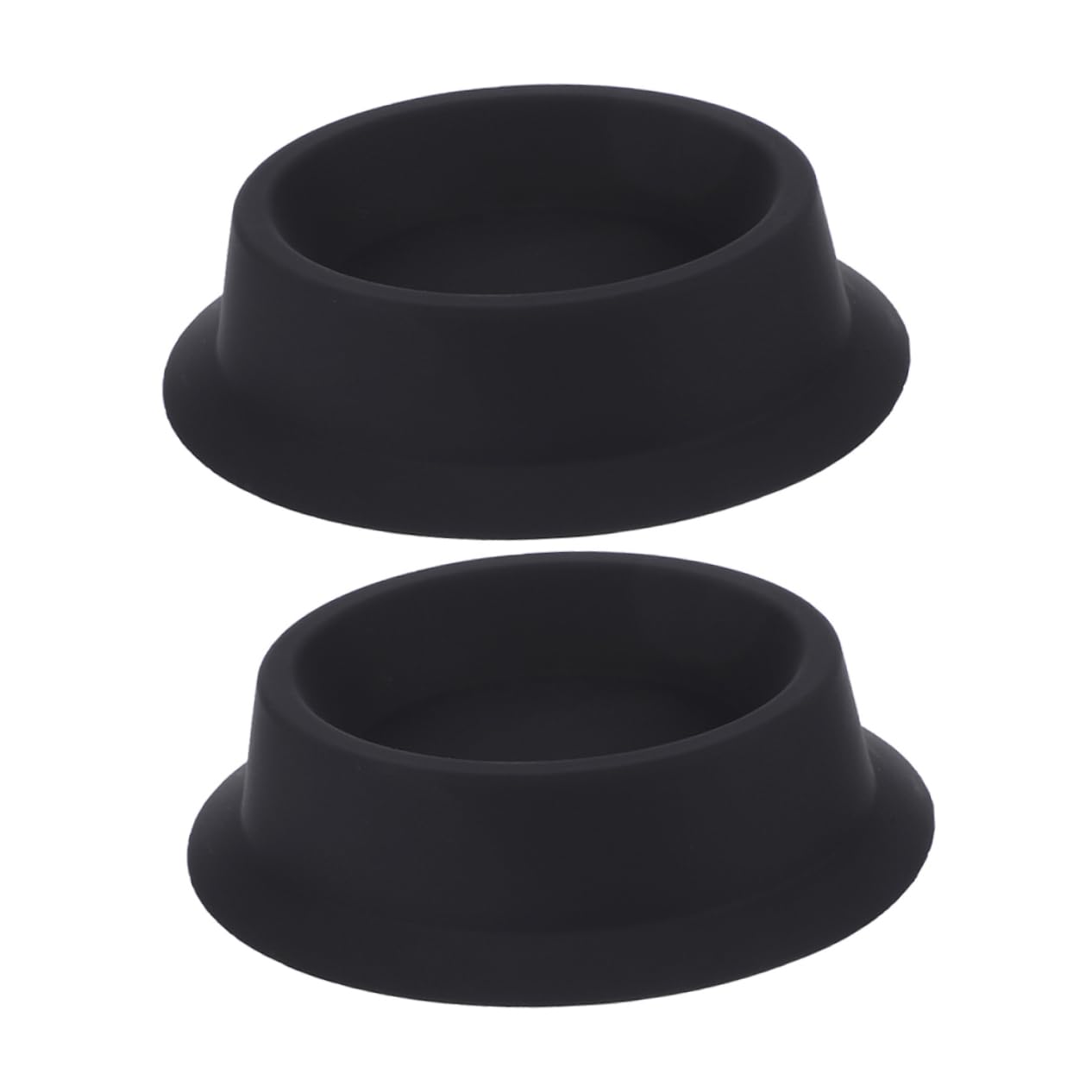 Ipetboom 2 Silicone Foaming Bowl Set Travel Shaving Bowl for Beard Hair Removal Portable Lightweight and Minimalist Design