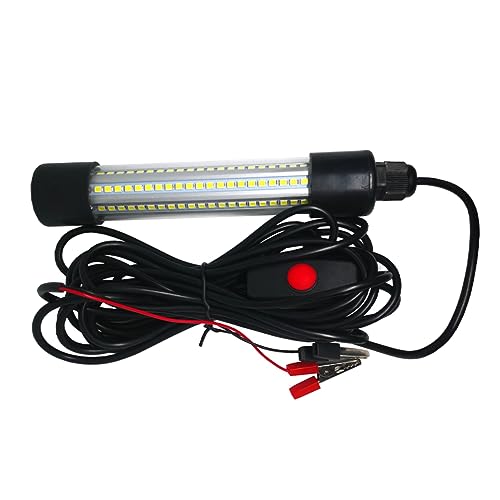 Toddmomy Underwater Light for Dock 13w Fish Luring Light Night Lamp Led Night Fishing Fish Lamp