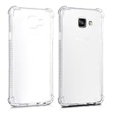 PROTECCIÓN TRANSPARENTE: esta funda transparente mantiene el aspecto tan único de tu Samsung Galaxy A3 (2016). La funda Crystal Case, de una silicona TPU resistente y suave, protege contra añarazos y signos de desgaste.